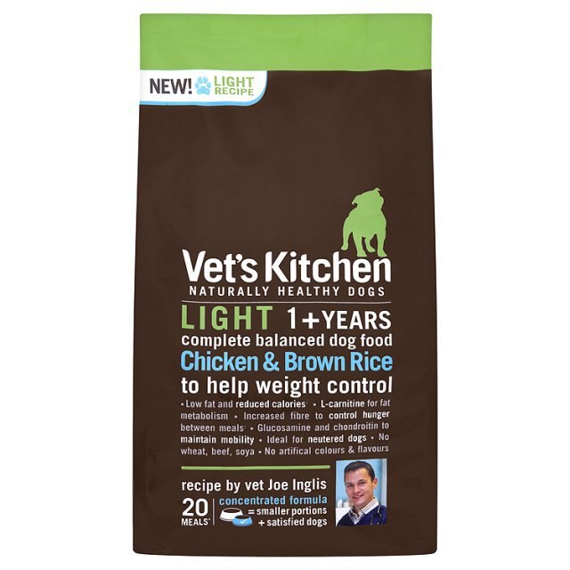 Vet's Kitchen Adult Light Chicken & Brown Rice Dry Dog Food - 7.5kg